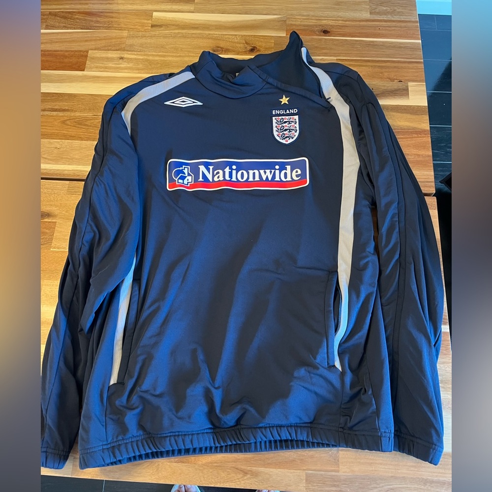 england national team club football sweatshirt